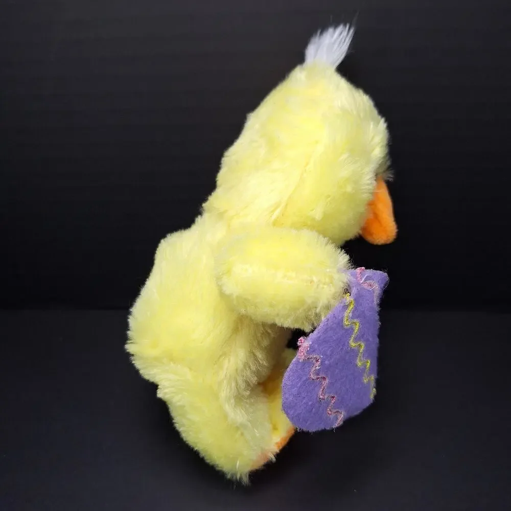 Greenbrier International Fuzzy Friends Plush Stuffed Animal Easter Chick